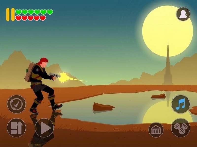 Taj Trigger Titans Gameplay Screenshot